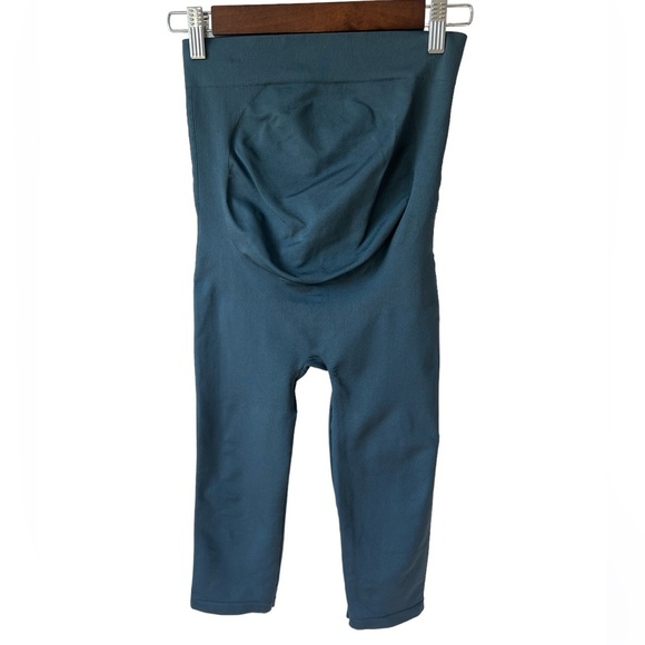 NEW Blanqi Maternity Belly Support Crop Leggings - Picture 3 of 5